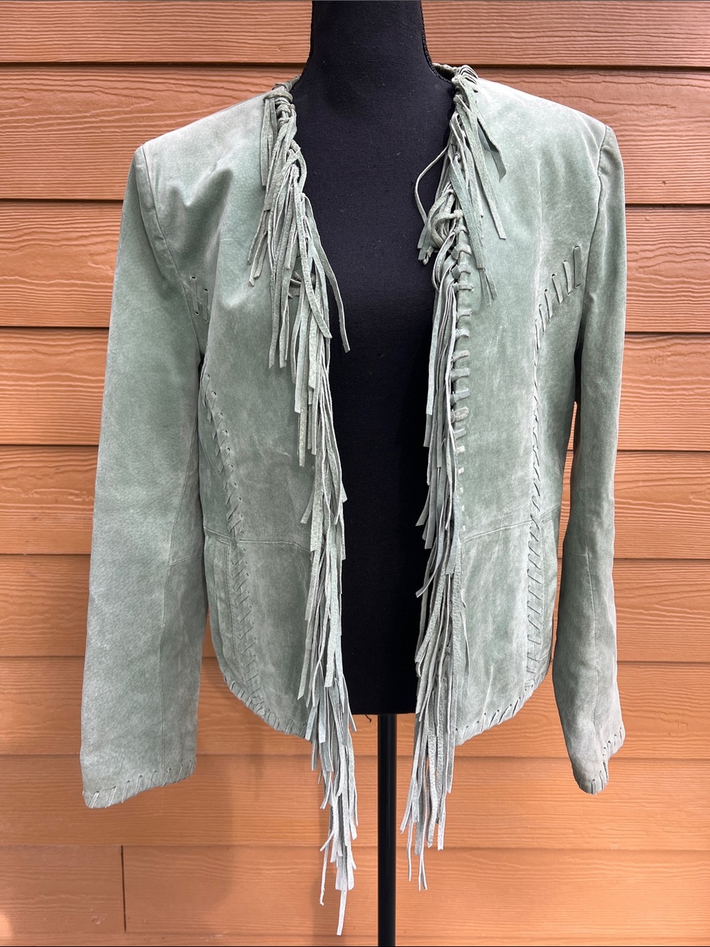 MONTANACO Vintage Suede Leather Jacket *FLAW!*